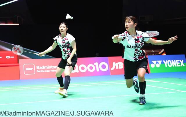 【バドミントン】原菜那子&清瀬璃子、ジャパンオープン2025で奮闘も1回戦敗退