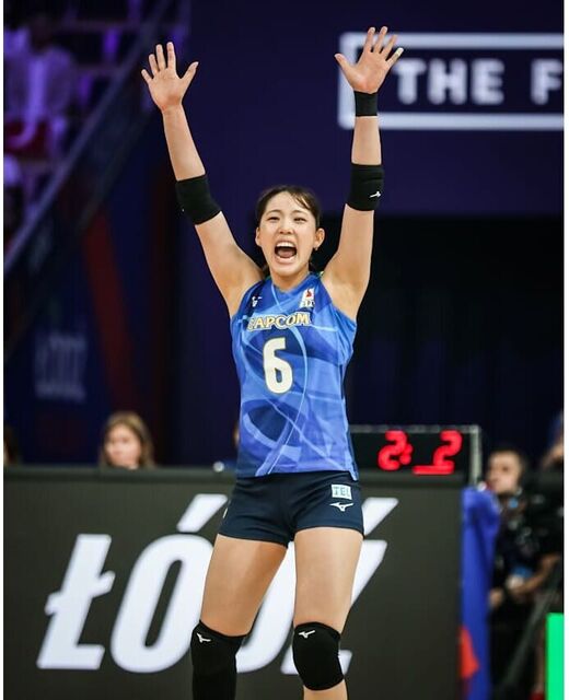 日本女子バレーボール、VNL準決勝進出！石川真佑のサービスエースでトルコを撃破