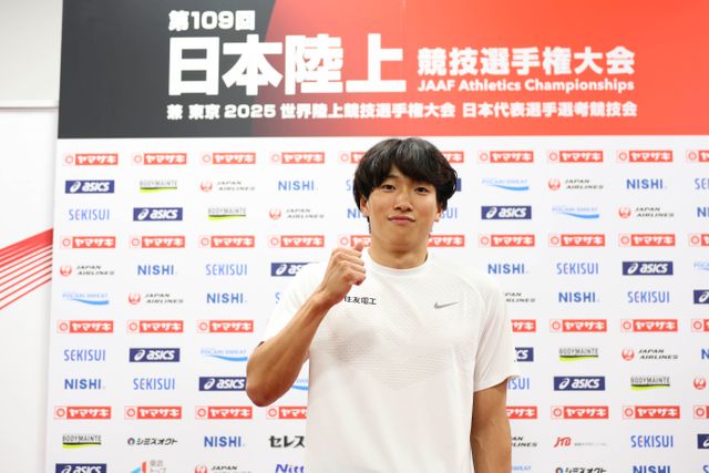 泉谷駿介、ハードルと走り幅跳びの二刀流で世界選手権を目指す