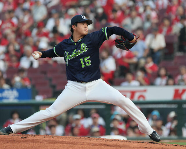 【ヤクルト】ドラ1位中村優斗が侍JAPAN経験の右腕炸裂！5回粘投でプロ初星 広島戦で今季初白星獲得