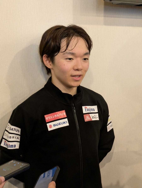 鍵山優真、豪快イナバウアーで五輪へ向け第一歩 ミラノ・コルティナ五輪への意気込み