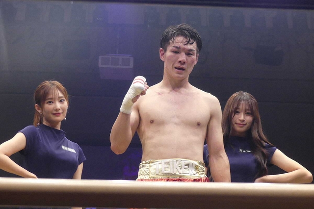 李健太が壮絶な打ち合いを制す！大差判定勝ちも「こんな試合していたらダメ」と反省