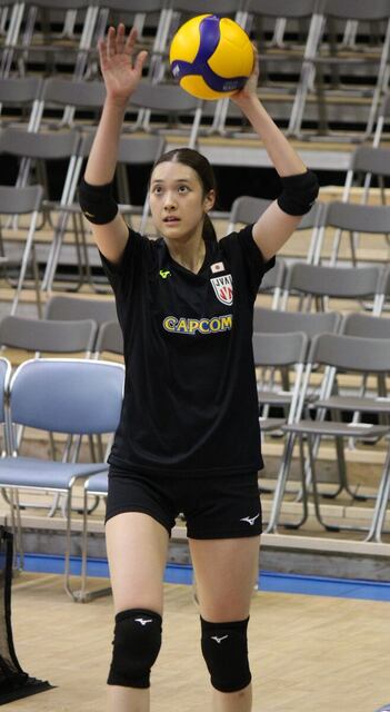 VNL千葉大会：女子日本代表の新エース・佐藤淑乃が初戦勝利に意欲