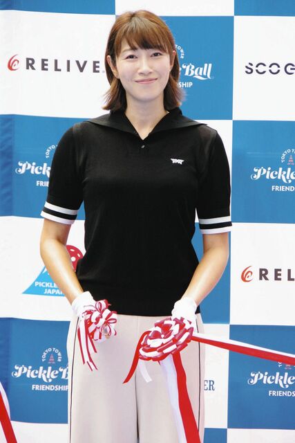 元バレーボール日本代表・狩野舞子さんがピックルボールを体験！新感覚スポーツの魅力を語る