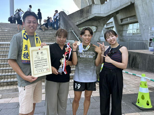 清水空跳、全国高校総体で２冠達成！男子100mと200mで今季日本人最速を記録