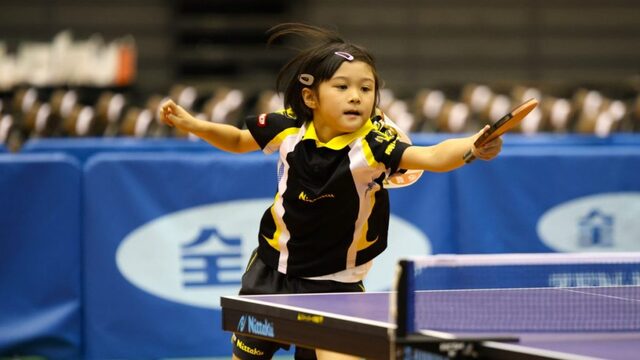 鈴木菜月が圧巻の完全優勝！全農杯2025バンビ女子卓球選手権
