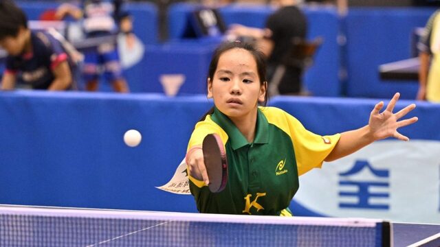 2025年全日本卓球選手権大会 カブ女子予選リーグ：神谷夕夏、永木結唯らが決勝トーナメント進出