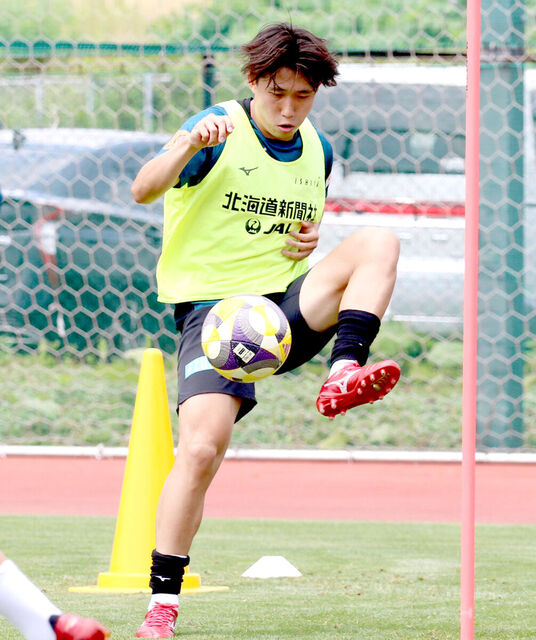 J2札幌MF原康介、ロサンゼルス五輪へ向けてU-22日本代表に選出