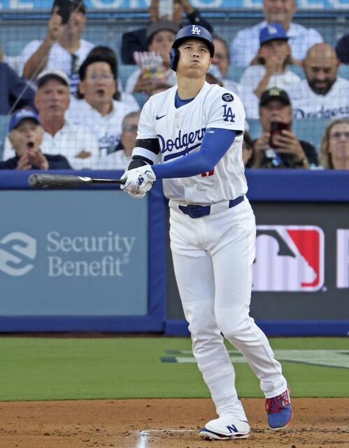大谷翔平がペトコパークで105メートルの大飛球！ダルビッシュとの対決でフリーマンの3ランを呼び込む