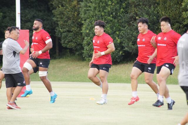 ラグビー日本代表FW合宿開始！初キャップの木村星南が語る成長への決意