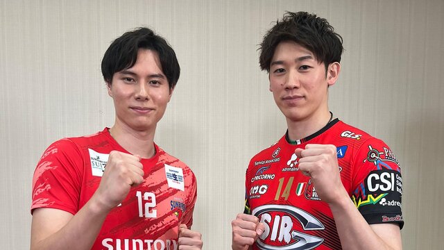 【頂上決戦】石川祐希×髙橋藍 日欧王者が激突！バレーボールWエースの攻防戦と本音対談