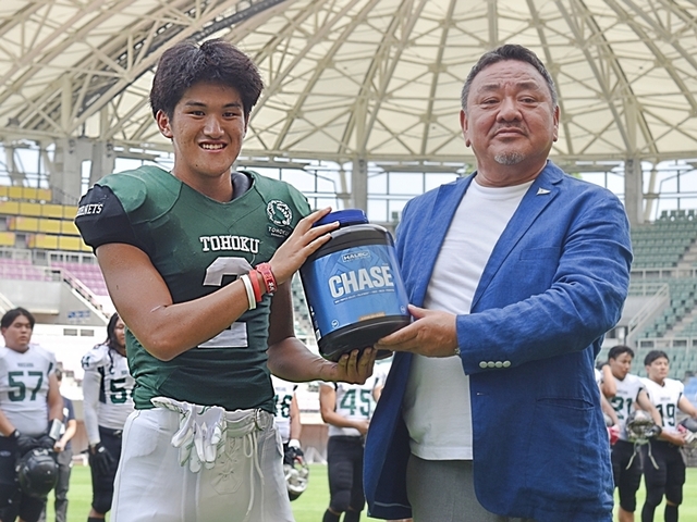 東北大ホーネッツの伊藤諒太、SENDAI GREEN BOWLで最優秀選手に選ばれる