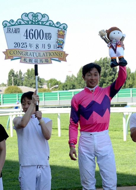 武豊騎手がJRA4600勝達成、松本オーナーの2000勝も目前！競馬界のレジェンドが次なる偉業へ意欲