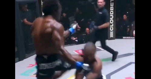 背筋が凍る飛びヒザ蹴りKO！ドワイト・ジョセフがPFLアフリカ2で劇的勝利