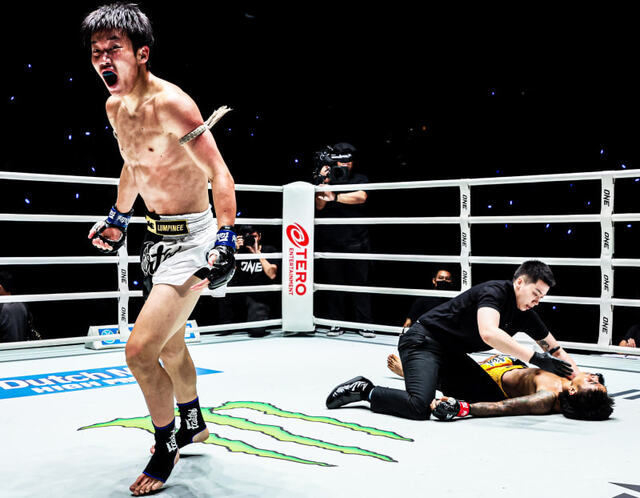 石井寿来、衝撃のハイキックKOで3連勝！日本大会参戦を熱望